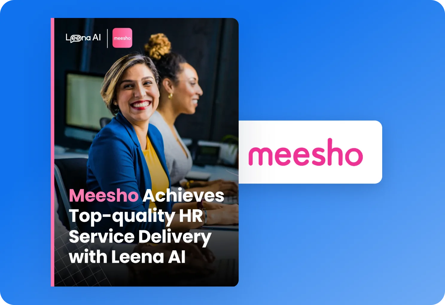 Leena AI customer Meesho