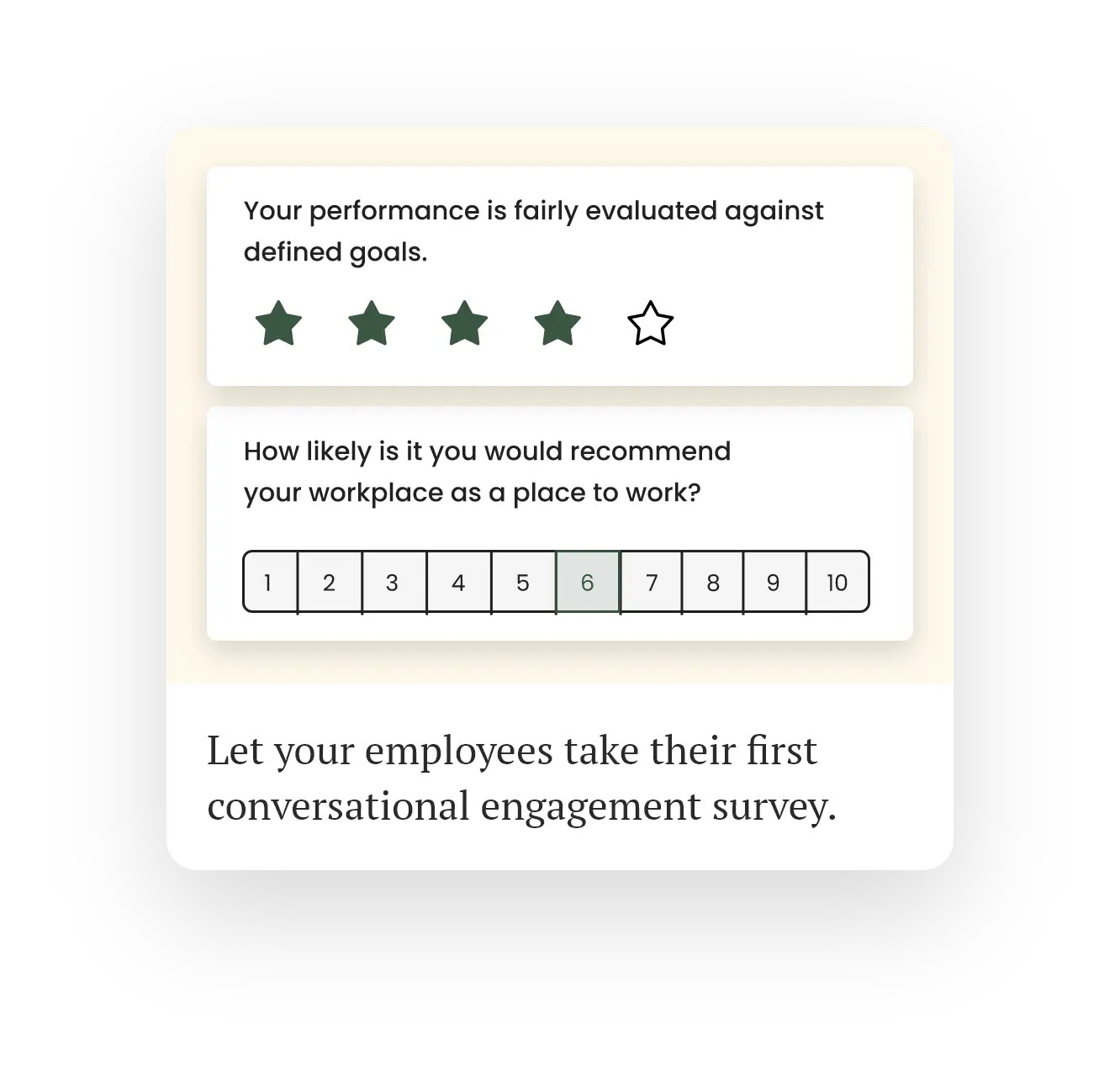Get survey response